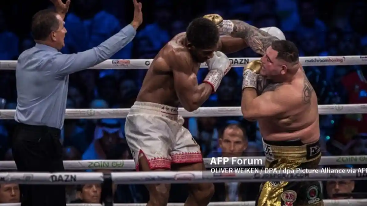 Jadwal Tinju Dunia Minggu 2 Mei 2021 Tinju Kelas Berat Andy Ruiz vs Chris Arreola Live TVOne