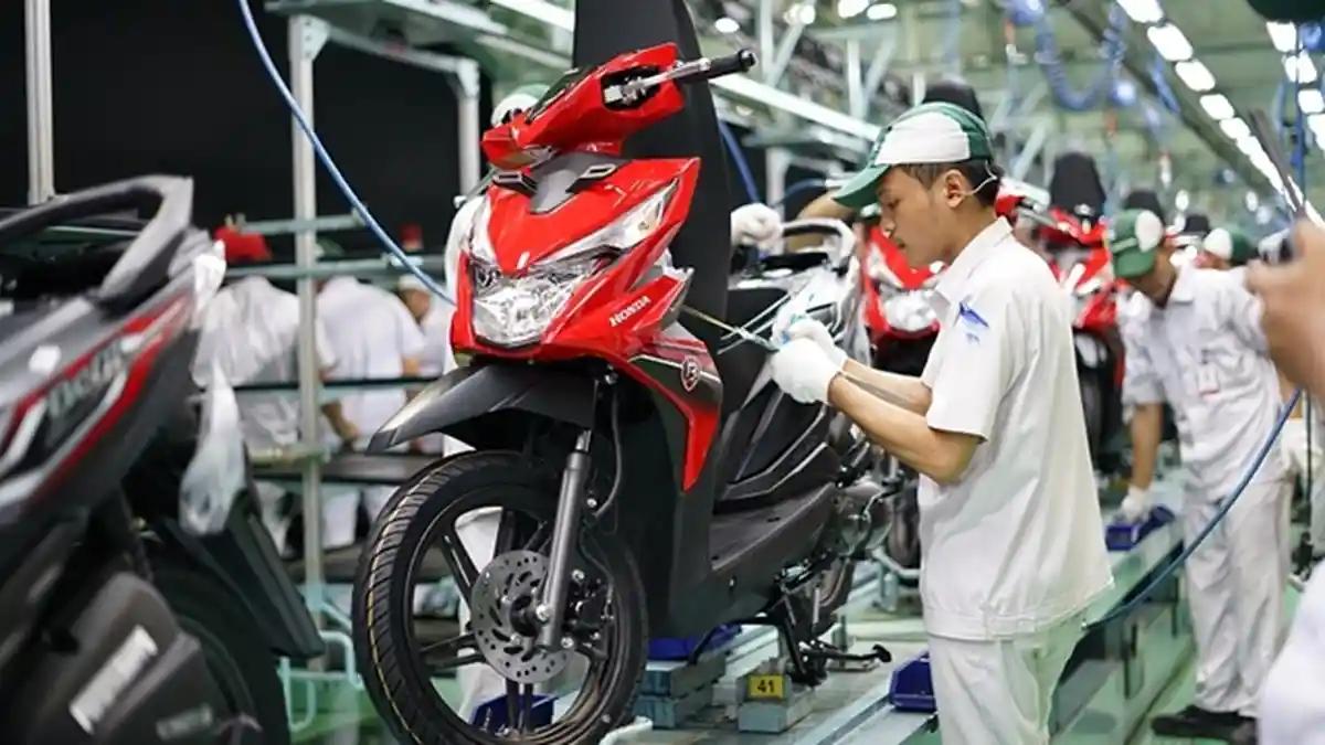 Respon Positif di Pasar ASEAN, Ekspor Skutik Honda BeAT Melonjak 43 Persen