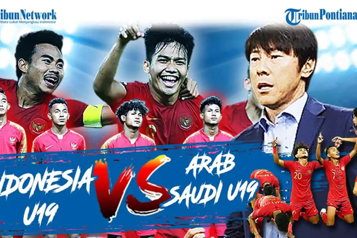 JAM TAYANG & STREAMING Timnas U19 Indonesia Vs Arab Saudi | Link Live Hasil Indonesia Vs Arab Saudi