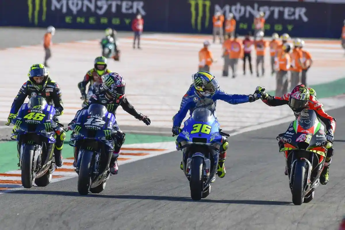 Update Starting Grid MotoGP Portugal 2020, Live Streaming Trans 7 & Usee TV, Rossi Banyak Mengeluh