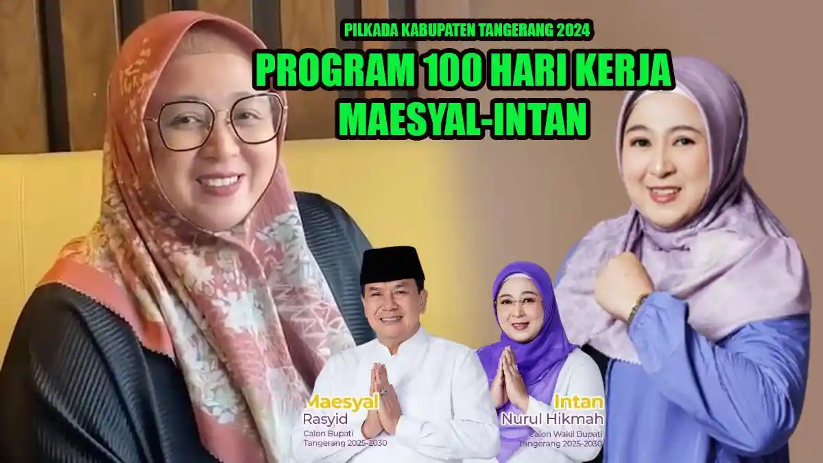 Program 100 Hari Pertama Intan Nurul Wabup Terpilih di Tangerang: PR-nya di Sampah hingga Banjir