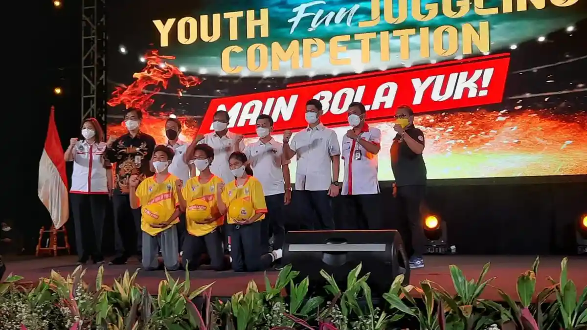Giliran Anak-Anak Jakarta Adu Jago di Kompetisi Juggling Bola