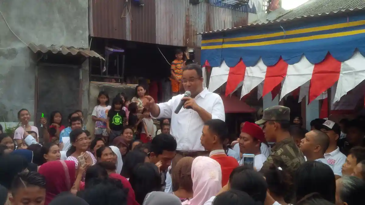 Anak-anak dari Pemukiman Padat Target KJP Plus Anies Sandi