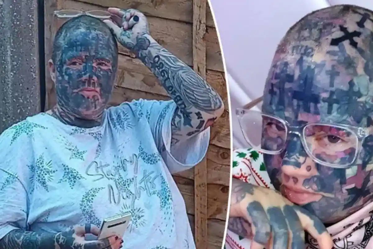 Kisah Melissa, Wanita Yang Punya 800 Tato di Wajah Kini Sulit Mendapat Pekerjaan dan Dikucilkan Anak