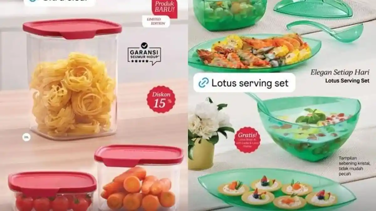 Katalog Promo Tupperware November 2023, Toples Snack Ada Diskon 15 ...