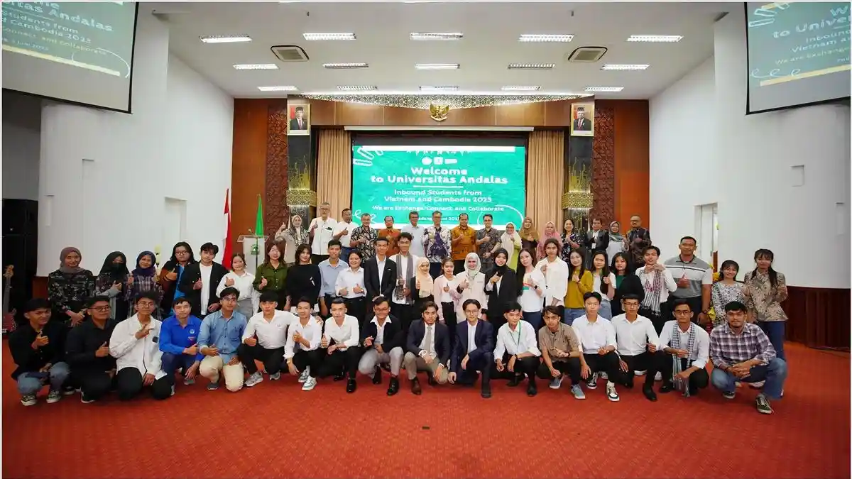 Wujudkan World Class University, Unand Datangkan 31 Mahasiswa Asing