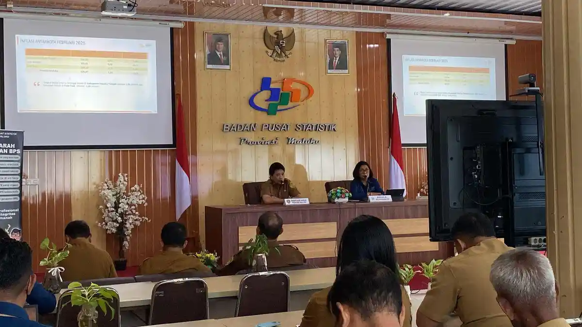 BPS 2025: Nilai Tukar Petani di Maluku Turun 0,94 Persen, Subsektor Perikanan Meningkat 2,28 Persen
