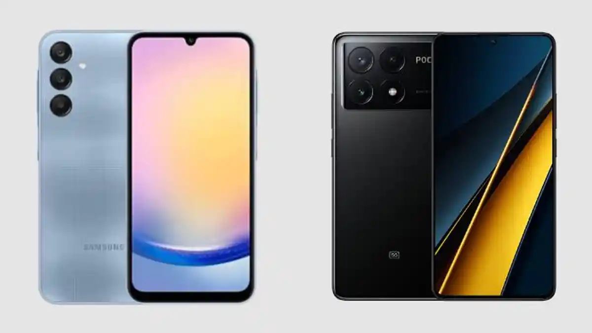 Perbandingan Spek dan Harga HP Samsung Galaxy A25 5G dengan Xiaomi POCO X6 Pro 5G