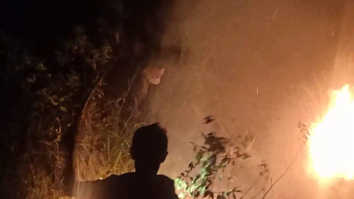 Kebakaran Landa Wilayah Buttu Baba Rano Utara Tana Toraja, 2 Hektar ...