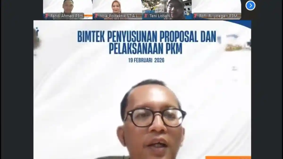 Politeknik STIA LAN Bandung Gelar Bimtek Penyusunan Proposal dan Pelaksanaan PKM 2026