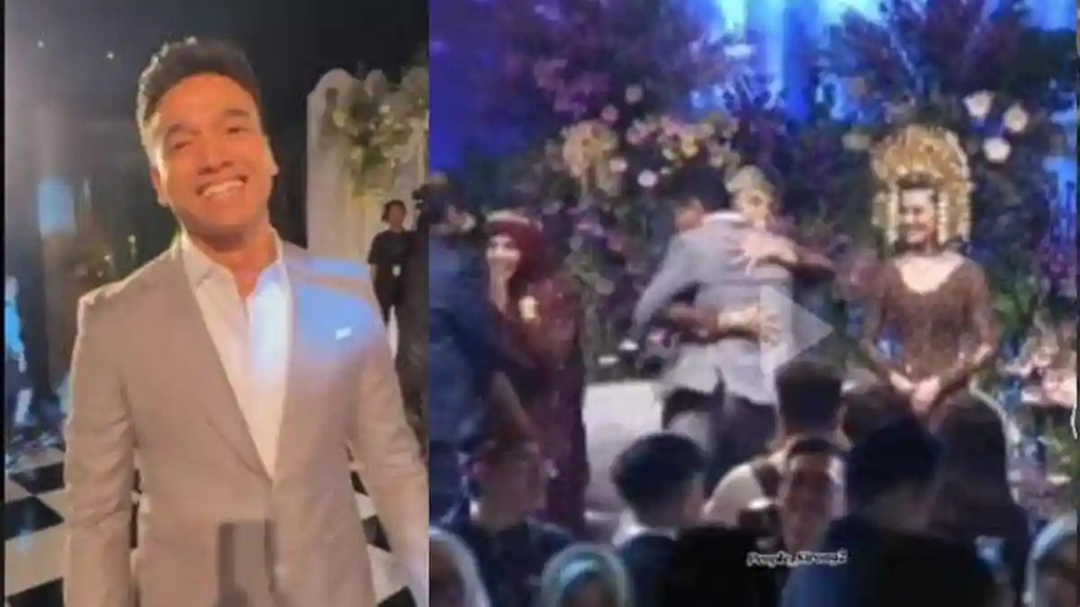 Datang ke Pernikahan Thariq-Aaliyah Sendirian, Ekspresi Fadly Faisal Disorot, Dimana Fuji?