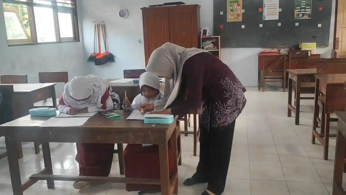 SPMB 2025, SDN 1 Gembleb Trenggalek hanya Dapat Dua Siswa
