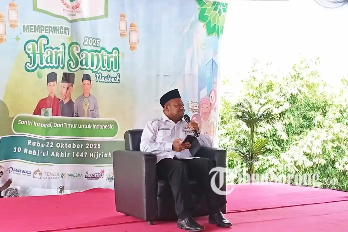Wagub Papua Barat Daya Ajak Santri Jaga Akhlak Bangsa dan Keutuhan NKRI 
