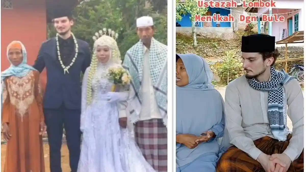 Alasan Bule Tampan Belgia Menikahi Ustazah Asal Lombok Terungkap: Ingat Pesan Nenek Sepulang Umrah