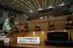 Papan Nama Setya Novanto Di DPR