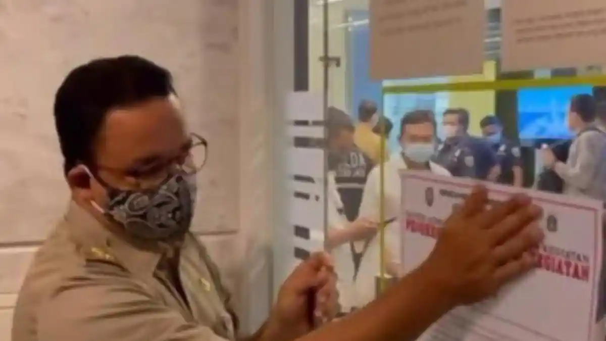 Anies Baswedan Pecat 8 Karyawan Dishub, Nongkrong di Warung Kopi Hingga Malam Saat PPKM Darurat