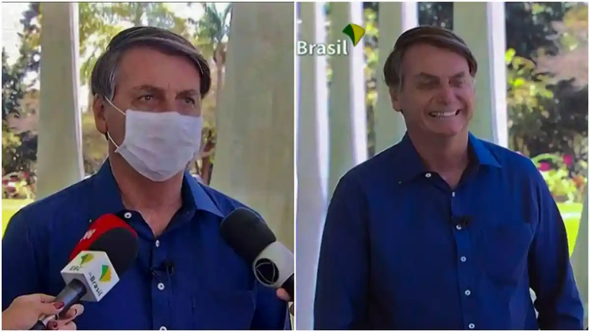 Remehkan Corona, Presiden Brasil Kini Positif Covid-19, Ingin Jalan-jalan Lalu Melepas Maskernya