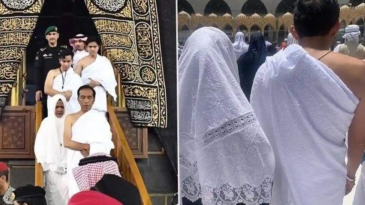 4 Perbedaan Umrah Jokowi dan Sandiaga Uno di Tanah Suci, Sama-sama Dilakukan pada Hari Tenang