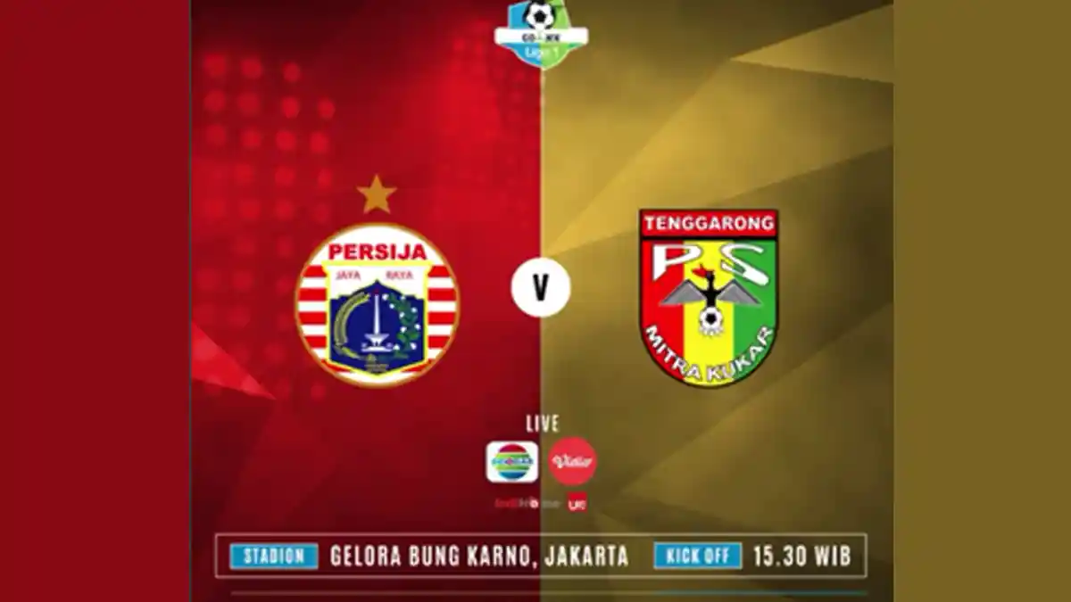 Video Live Streaming Indosiar Persija Jakarta Vs Mitra Kukar Minggu 9 Desember 2018 Pukul 15.30 WIB