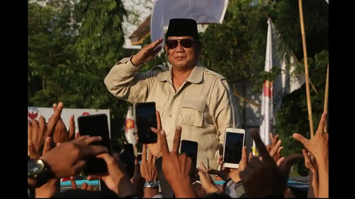Langsung Klik, Live Streaming Kampanye Rapat Umum Prabowo di Lapangan Karebosi Makassar Hari Ini