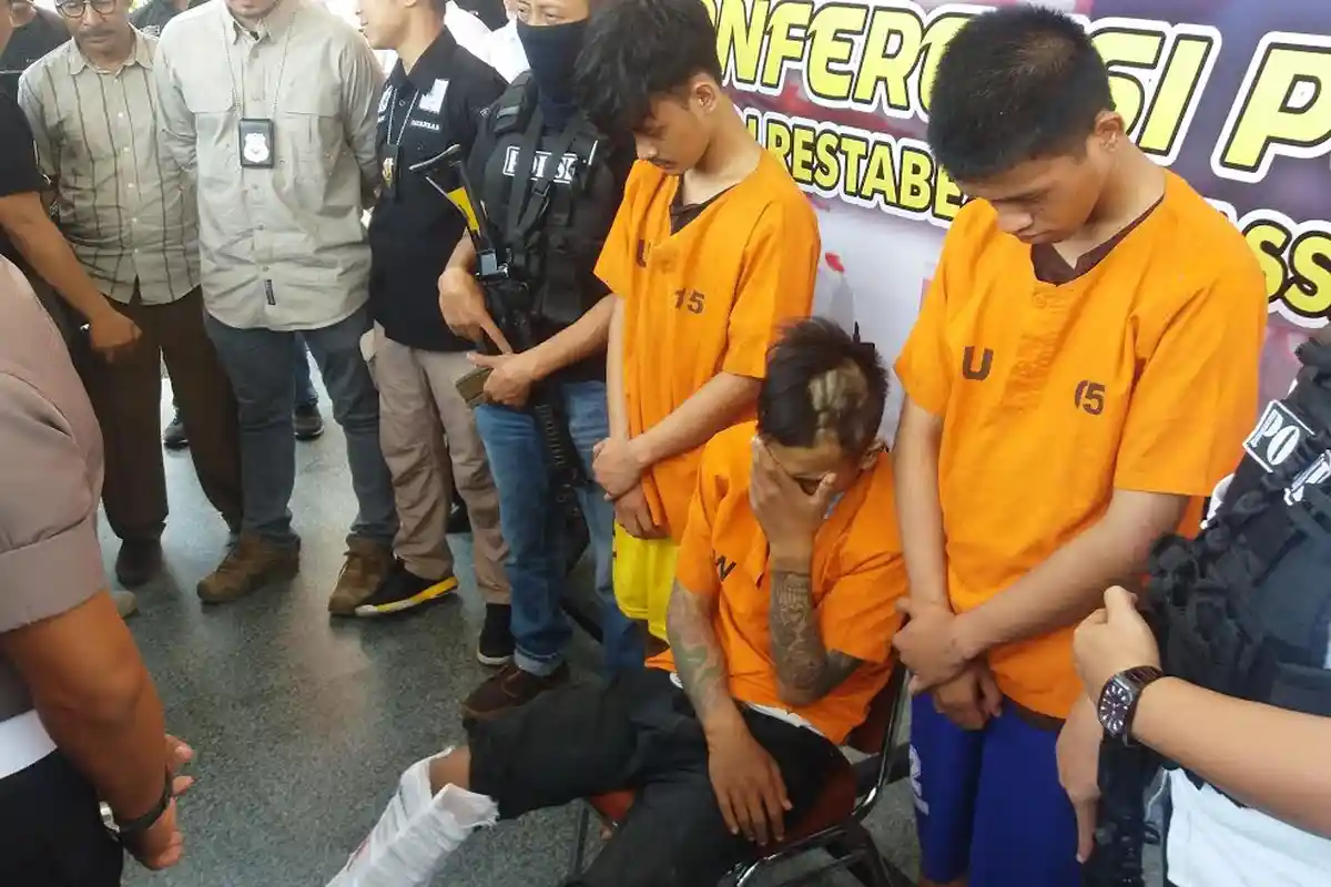 Ini Geng Begal Baru di Makassar, Ketuanya Residivis Sadis