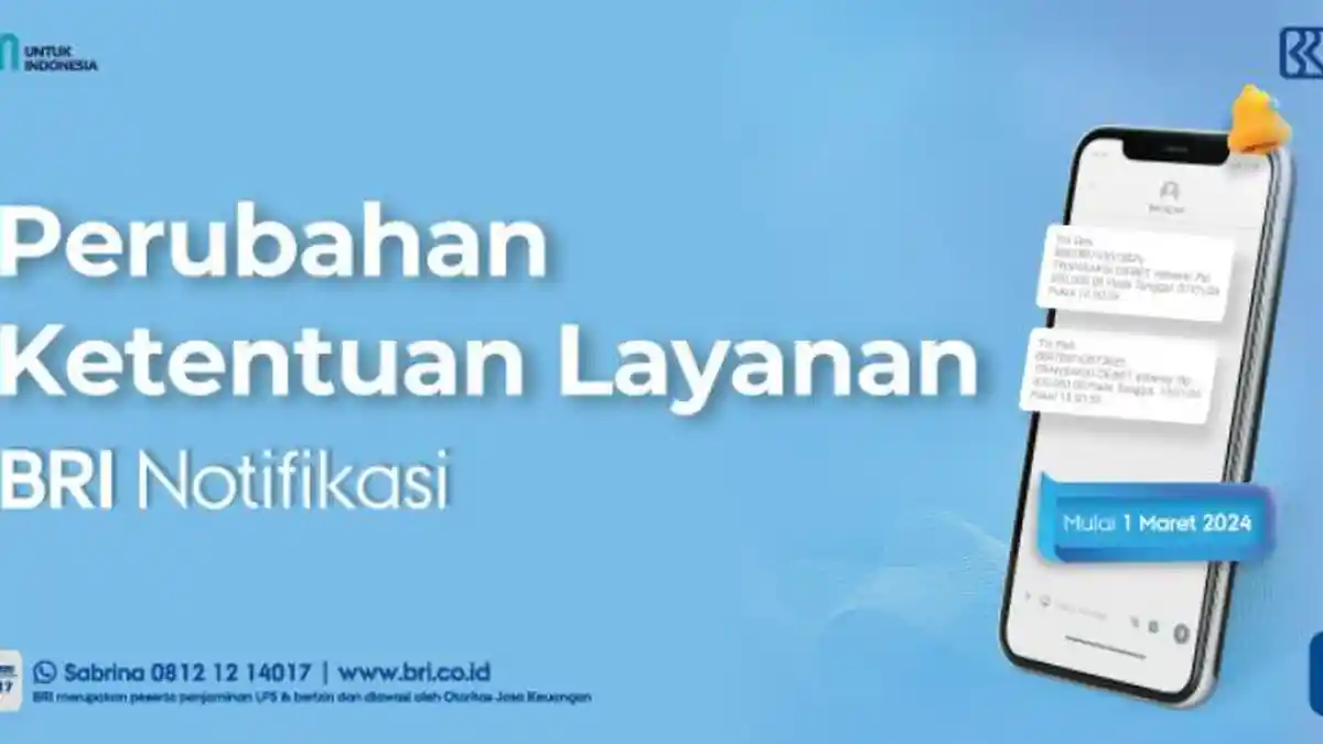 Cara Menonaktifkan Layanan SMS Banking BRI Via Call Center, ATM BRI, dan Kantor Cabang