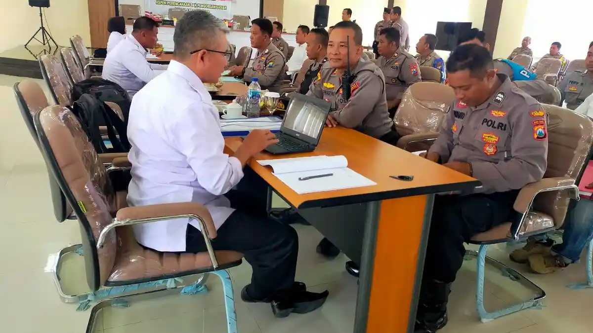 Itwasda Polda Jatim Lakukan Audit Kinerja di Polres Sumenep