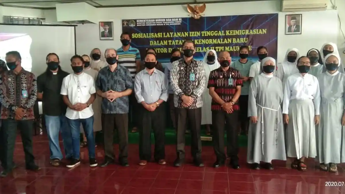 Respon Kenormalan Baru, Sudah  44 WNA di Maumere Perpanjang Izin Tinggal