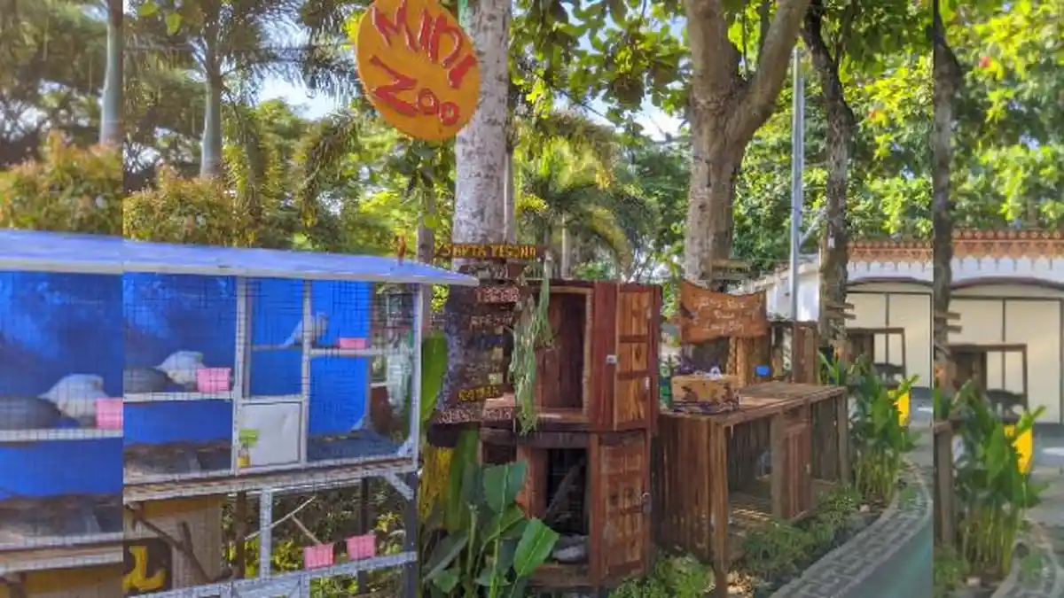 Taman Wisata Pantai Loang Baloq Kini Dilengkapi Kebun Binatang Mini