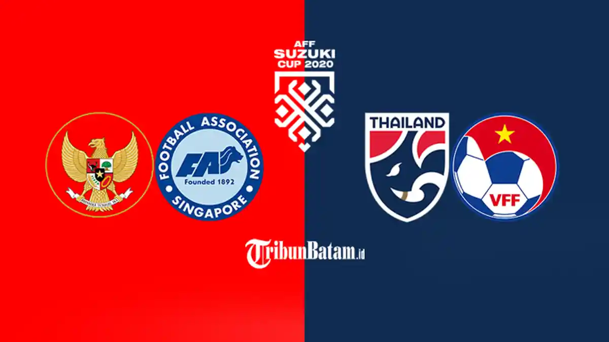Jadwal Semifinal Piala AFF Leg 2 Sabtu: Timnas Indonesia vs Singapura, Minggu: Thailand vs Vietnam