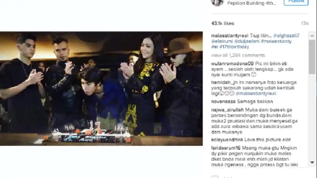 El Rumi Persatukan Ahmad Dhani dan Maia, Begini Komentar Netizen