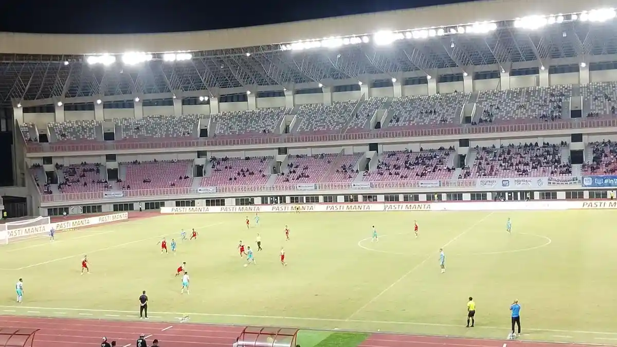 PSBS Biak Unggul 2-0 Atas Barito Putera di Babak Pertama Liga 1