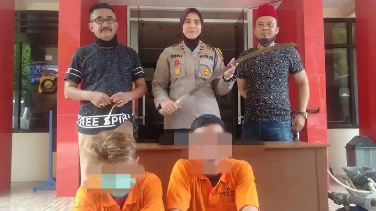 2 Begal di Palembang Ternyata Sempat Gerayangi Korban