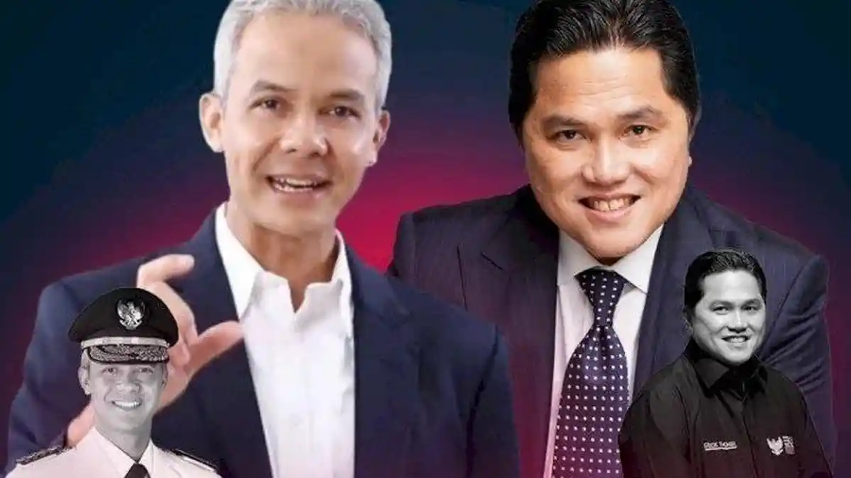 Duet Ganjar Pranowo dan Erick Thohir Dinilai Bisa Rangkul Massa Islam