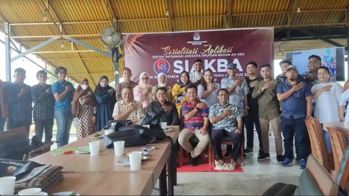 KPU Binjai Kenalkan Aplikasi SIAKBA pada Pengguna Medsos untuk Rekrutmen Badan Adhoc Pemilu