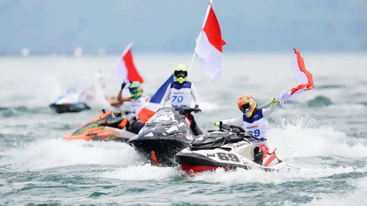 Event Internasional Aquabike Digelar di Toba, Kontainer Logistik Berangkat dari Belawan ke Balige