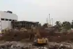 Pembongkaran Pasar Senin Untuk Dibangun Kembali
