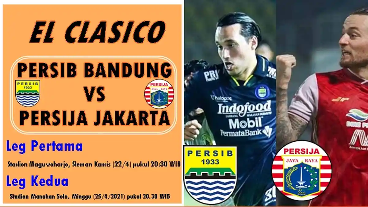 SESAAT LAGI Link Live Streaming & TV Online Persija vs Persib Piala Menpora di Indosiar Akses Disini