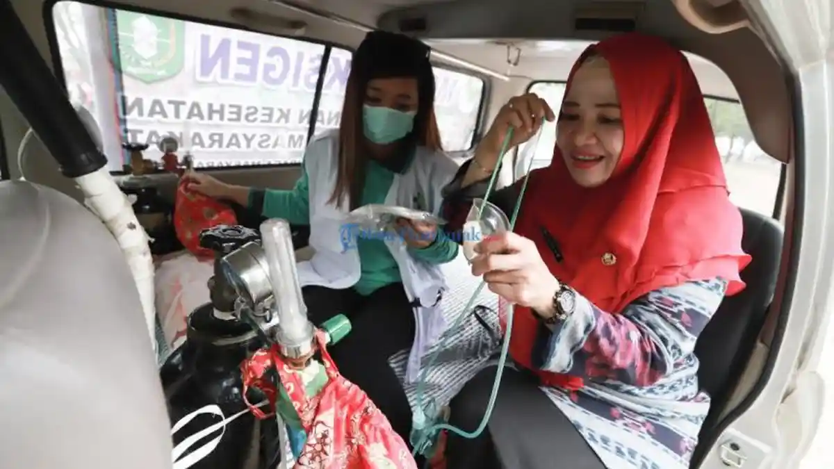 FOTO: Mobil Oksigen di Pontianak - siap-siap-bagikan-masker.jpg