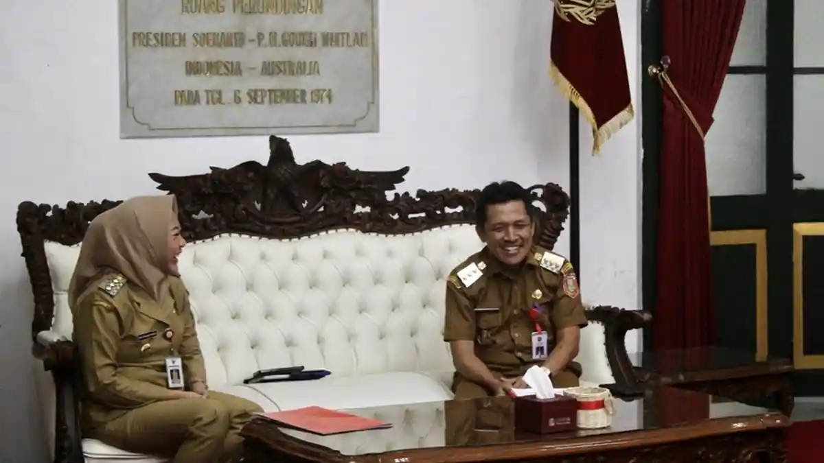 Bupati Wonosobo Terima Kunjungan Pemkab Purbalingga, Bahas Rencana Bandara JBS Jadi Feeder Umroh