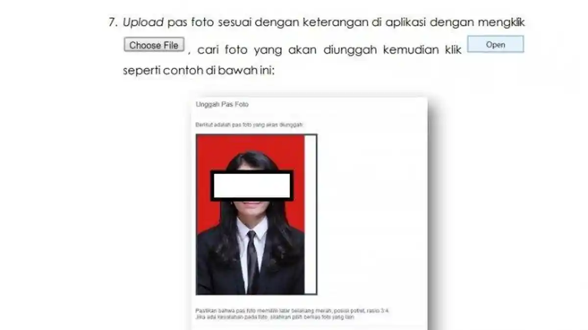 INFO Pendaftaran CPNS 2024, Cara Bikin Akun SSCASN untuk Melamar CPNS Upload Foto