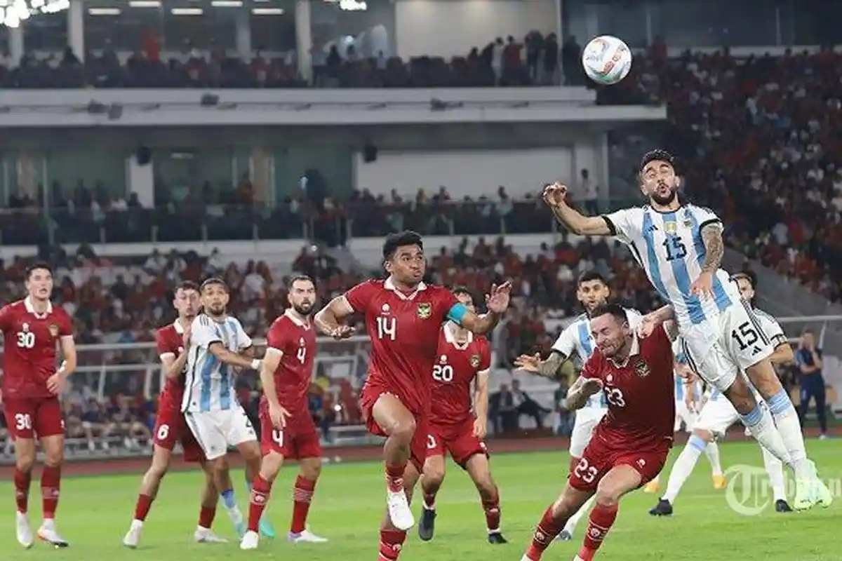 Update Ranking FIFA Indonesia Pasca Kalah 2 Gol Tanpa Balas dari Argentina di FIFA Matchday, Turun?