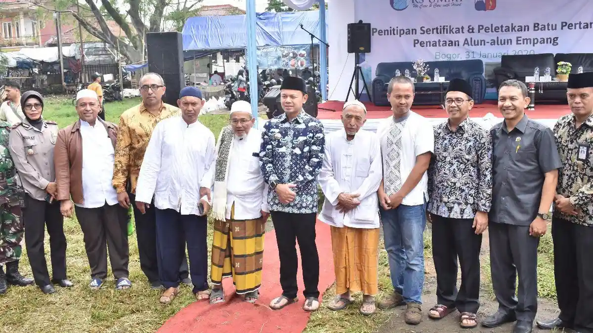 Pemkot Bogor Menata Alun-alun Empang, Situs Bersejarah Kota