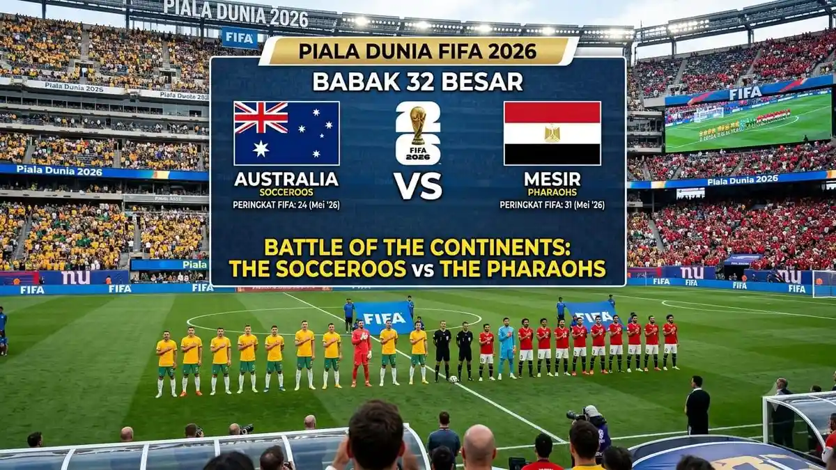 Prediksi Skor Australia vs Mesir , Head-to-head, Statistik, Preview dan Jadwal Babak 32 Besar - Tribunjambi.com