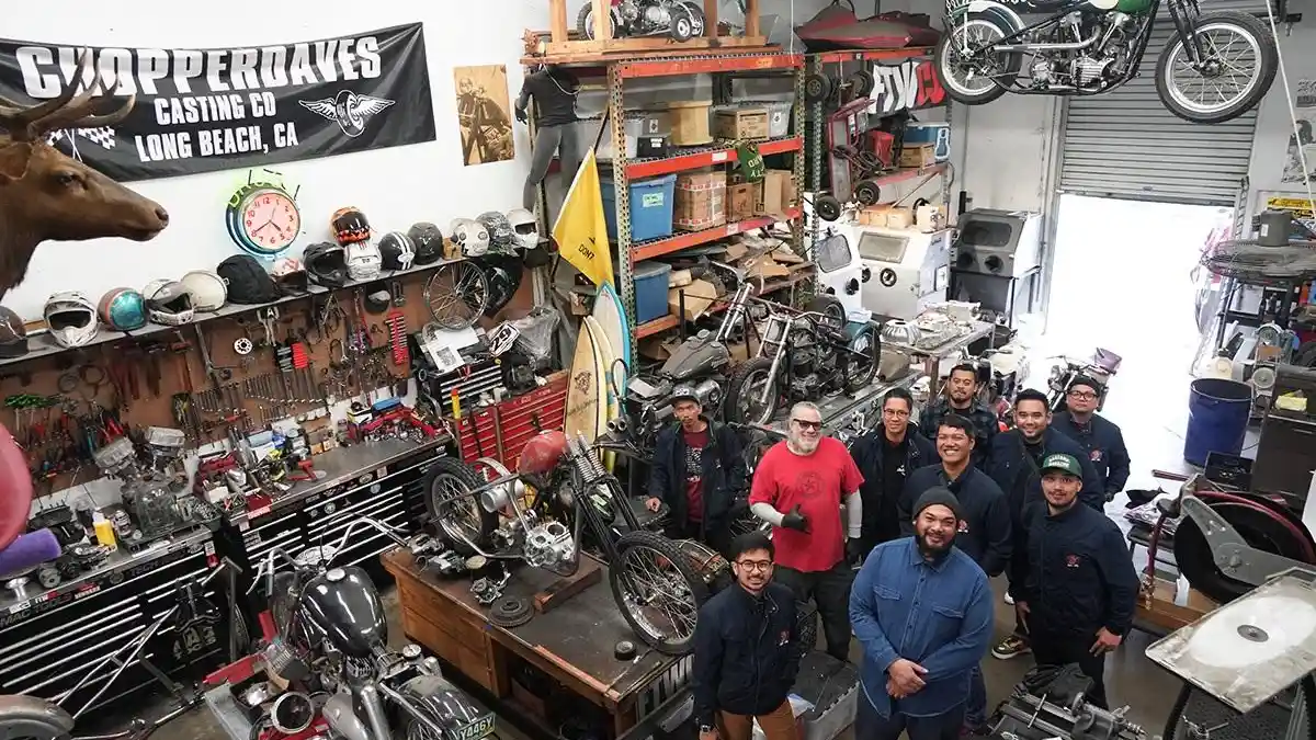 Sambangi California, Custom Ethusiast Indonesia Bertemu Builder Beken Chopper Dave
