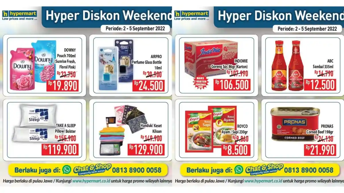 DISKON! Promo Hypermart 4-5 September 2022, Garnier Men Rp 22.290, Frisian Flag Rp 15.890