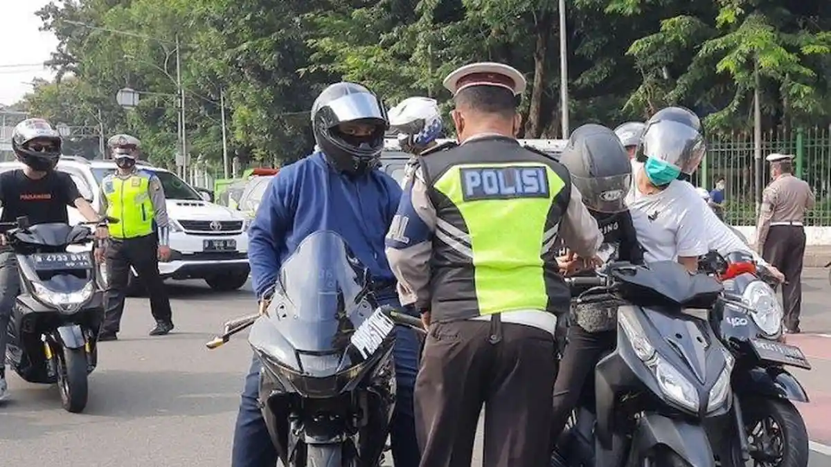 Razia Kenalpot Bising Malam Hari, 450 Polantas dan Brimob Berjaga di Monas, Thamrin dan Sudirman