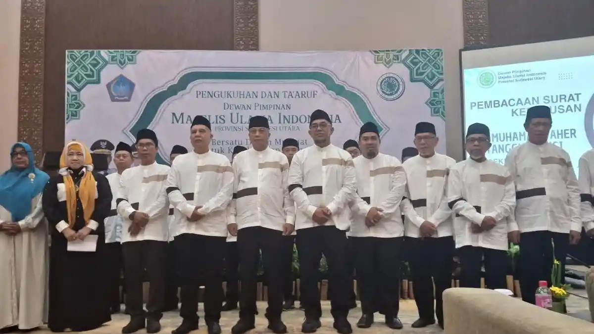 Sah Dikukuhkan, Berikut Daftar Lengkap Nama Pengurus dan Anggota Komisi MUI Sulut
