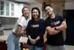Susy, Kelly, dan Nathan Promo Film Susi Susanti - Love All
