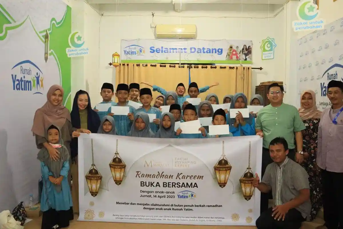 Miracle Ultimate Denpasar, Berbuka Bersama dengan Anak Yatim